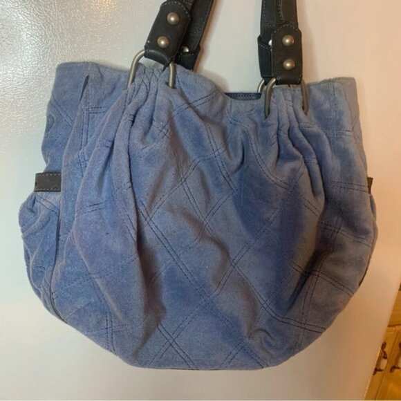 Juicy Couture Blue Terry Cloth Purse - Picture 7 of 13